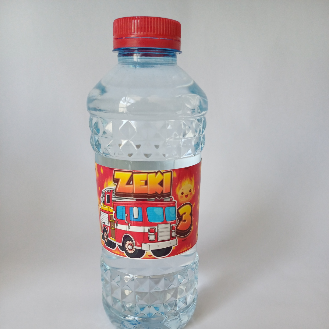 Customizable Water Bottle Label