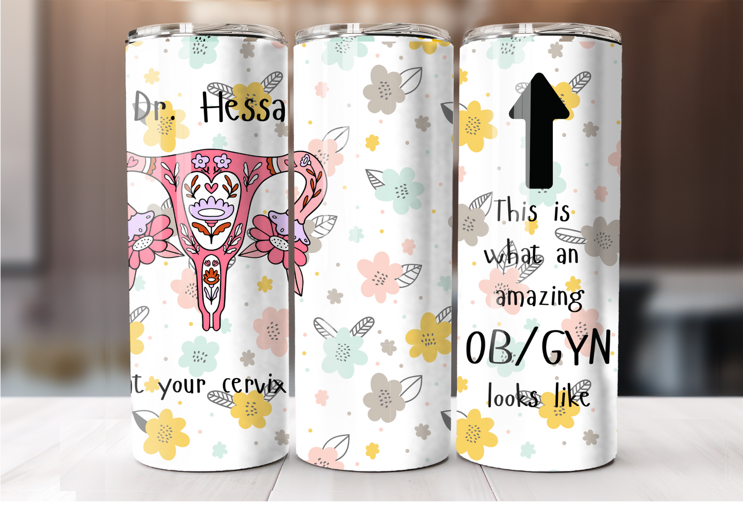 Customized 20 Oz Stainless Steel Straight Skinny Travel Tumbler