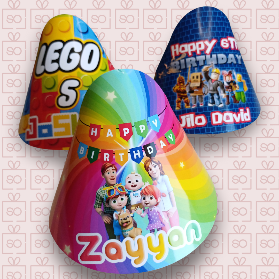 Custom party hat