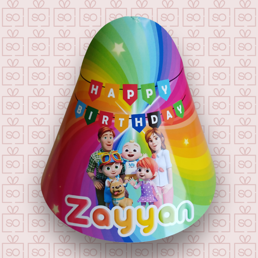 Custom party hat