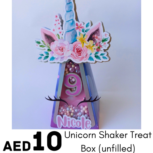 Customizable Pyramid Shaker Box