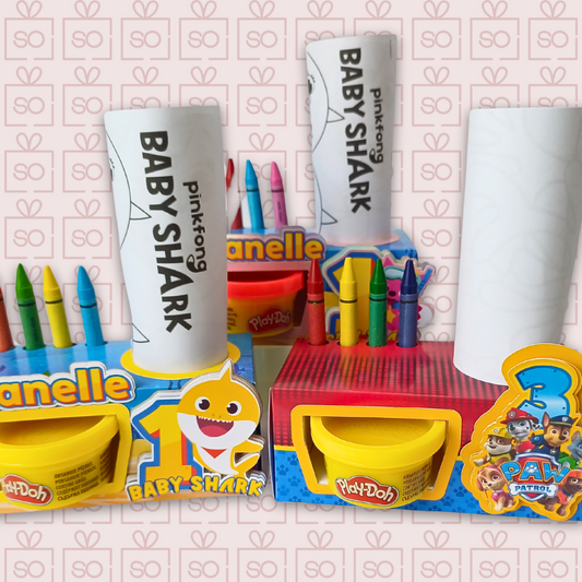 Customizable Play-Doh Activity Box