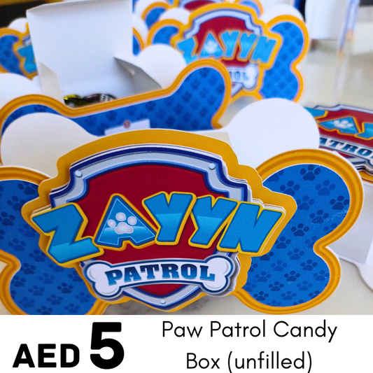 Paw Patrol Candy Box (Box Only)