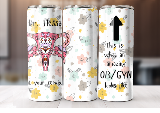 Customized 20 Oz Stainless Steel Straight Skinny Travel Tumbler