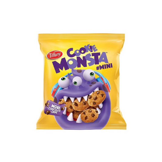 Tiffany Monsta Mini Chocolate Chip Cookies 32g
