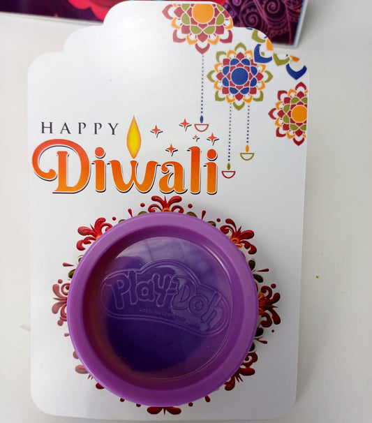 Diwali PlayDoh Card